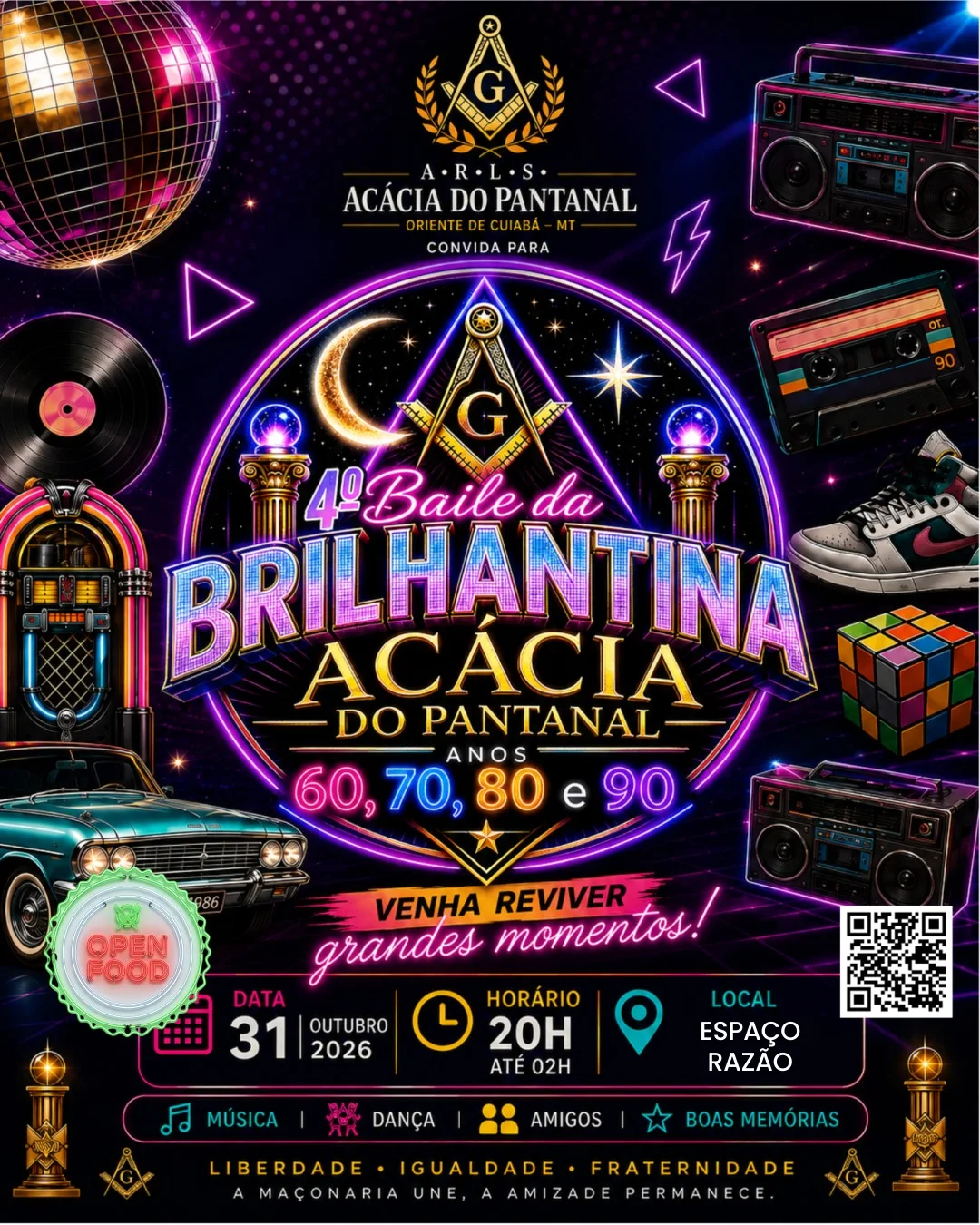 4º Baile da Brilhantina - Acácia do Pantanal