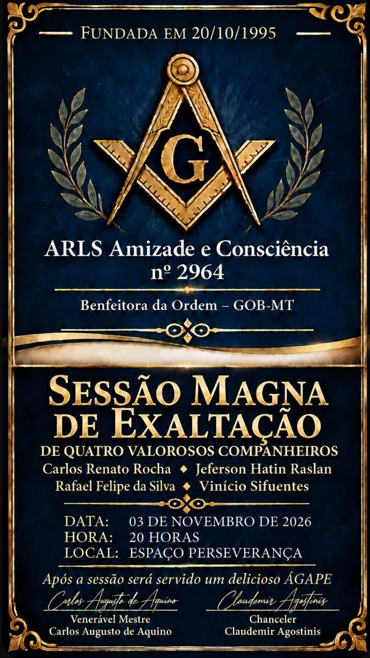 Sessão Magna de Exaltação