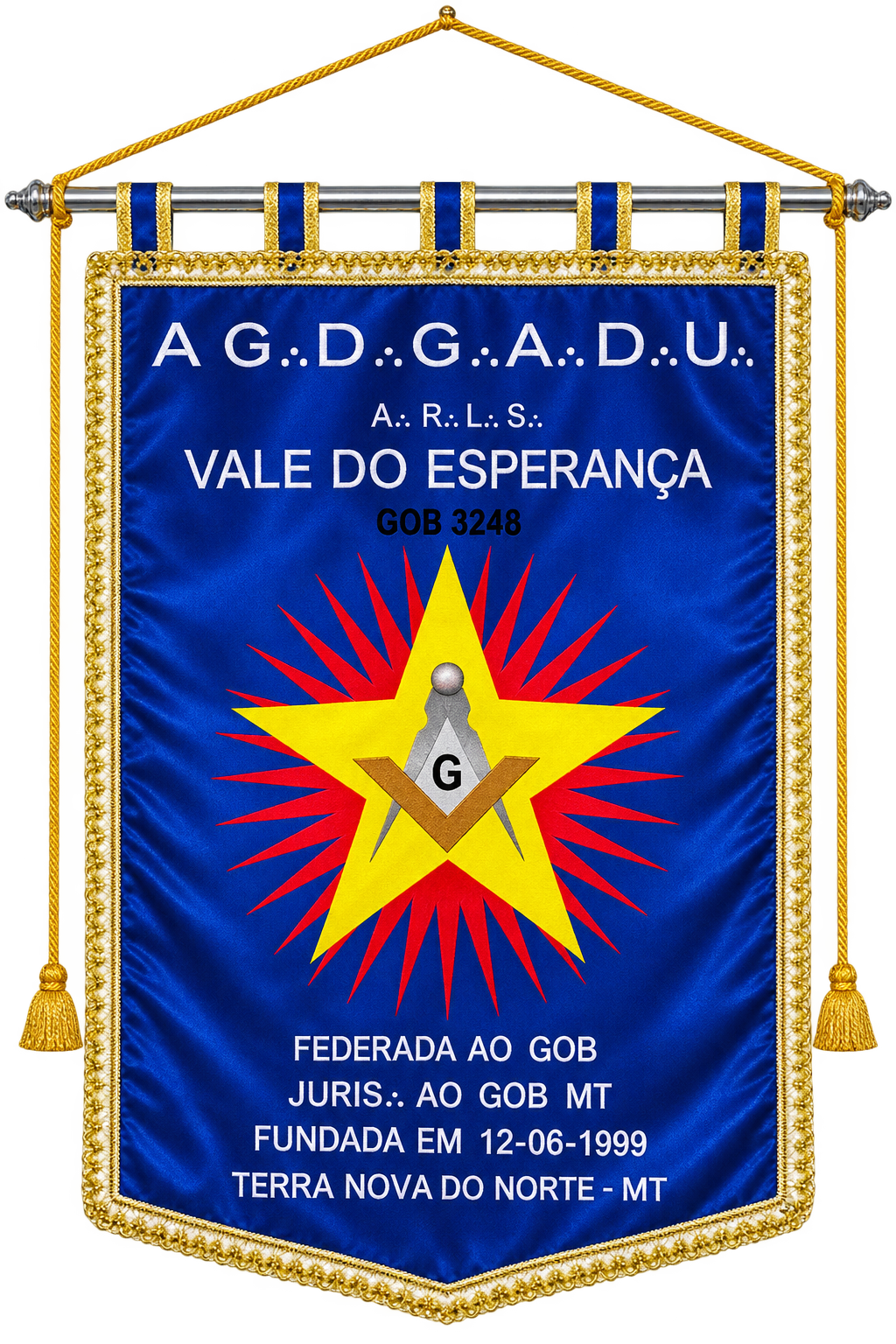 Estandarte da A.R.L.S. Vale do Esperança
